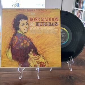 Rose Maddox Sings Bluegrass Vinyl LP 1962 Capitol ST-1799